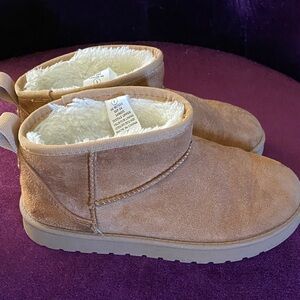 Warm Tan Kids Boots